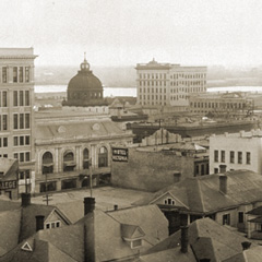 A photograph of Jacksonville, Florida, taken in 1909